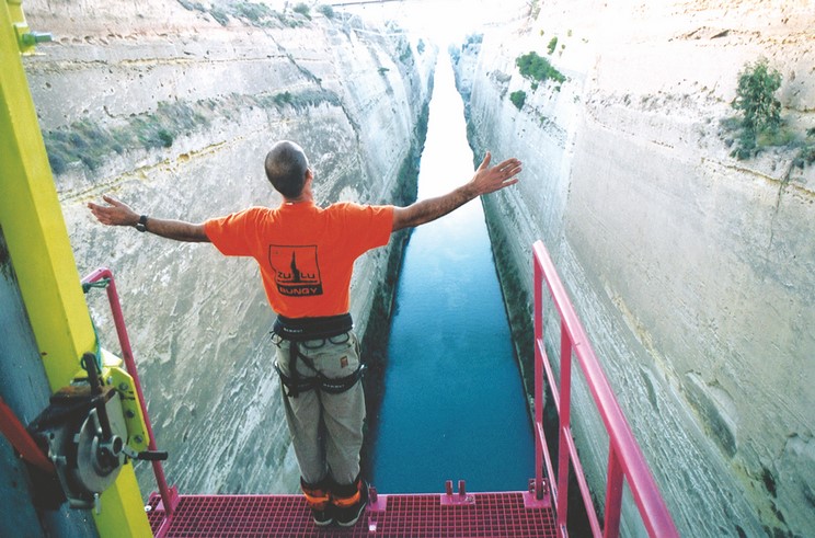 Bungee Jumping Corinth Canal